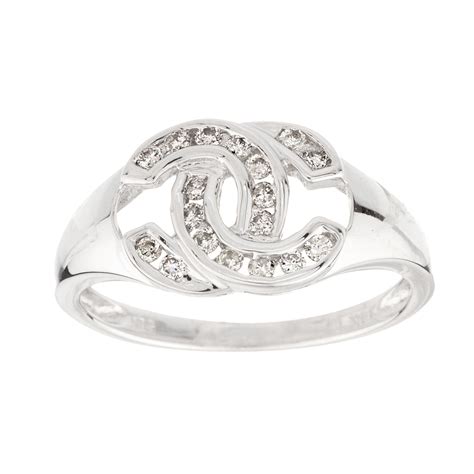 chanel diamond ring christie'|CHANEL DIAMOND AND ROCK CRYSTAL RING .